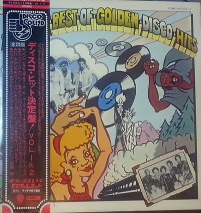 [일본반][LP] V.A - The Very Best Of Golden Disco Hits Vol. I & II [Gatefold] [2LP]