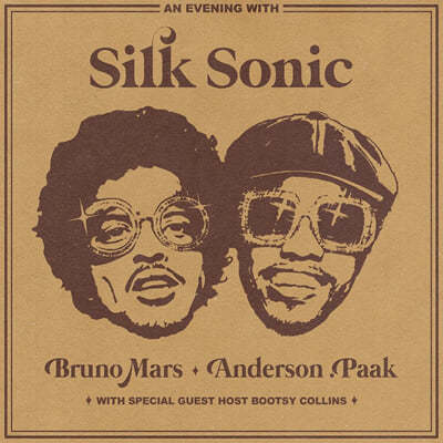 Silk Sonic (Bruno Mars / Anderson .Paak) (실크 소닉) - 1집 An Evening With Silk Sonic [브라운 앤 화이트 컬러 LP]