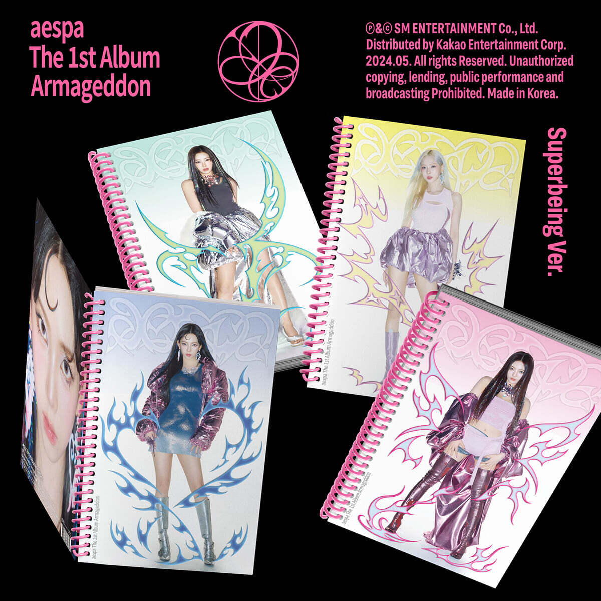 에스파 (aespa) - 1집 : Armageddon [Superbeing Ver.][4종 SET]