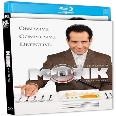 Monk: Season Five (ũ:  5)(ѱ۹ڸ)(Blu-ray)