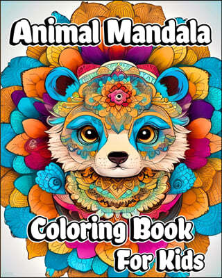 Animal Mandala Coloring Book for Kids