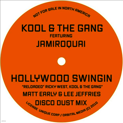 Kool & The Gang — Hollywood Swingin (Feat. Jamiroquai) 앨범 커버