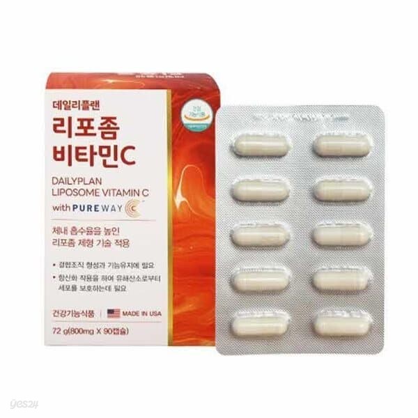 데일리플랜 리포좀 비타민C 800mg x 90캡슐