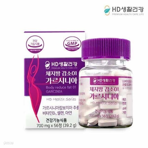 HD생활건강 체지방감소01 가르시니아 700mgx56정 (2주분)