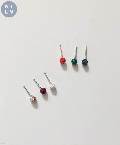 (silver925) spangle earring
