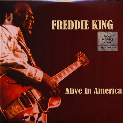 Freddie King — Alive In America 앨범 커버