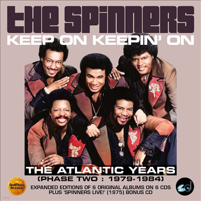 Spinners - Keep On Keepin' On: The Atlantic Years Phase Two: 1979 - 1984 (7CD)