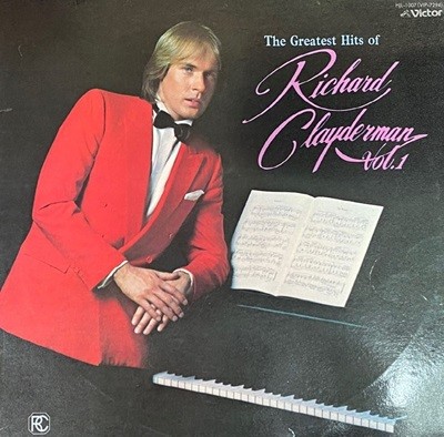 [LP] 리차드 클레이더만 - Richard Clayderman - The Greatest Hits Vol.1 LP [한국-라이센스반]