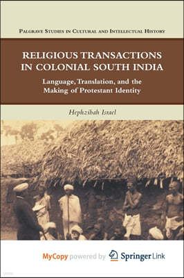 Religious Transactions in Colonial South India