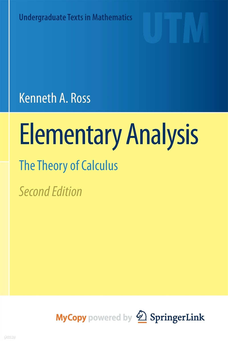 Elementary Analysis