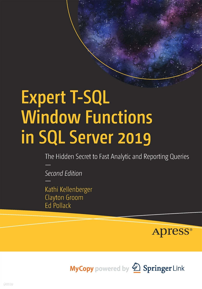 Expert T-SQL Window Functions in SQL Server 2019 - 예스24