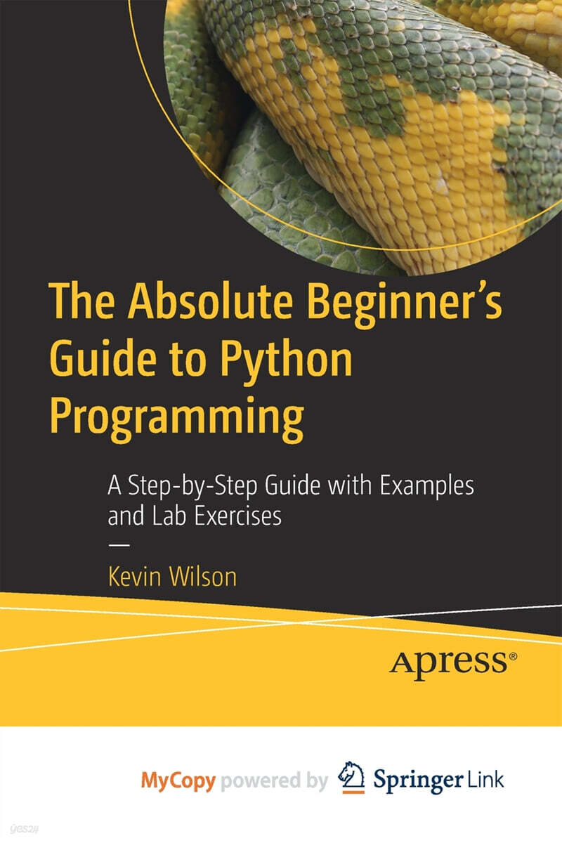 The Absolute Beginner's Guide to Python Programming - 예스24