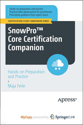 SnowPro Core Certification Companion