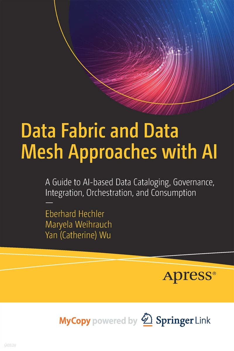 Data Fabric and Data Mesh Approaches with AI
