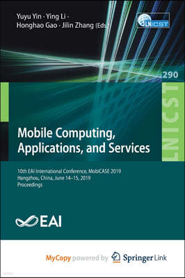 Mobile Computing, Applications, and Services