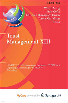 Trust Management XIII