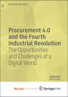 Procurement 4.0 and the Fourth Industrial Revolution