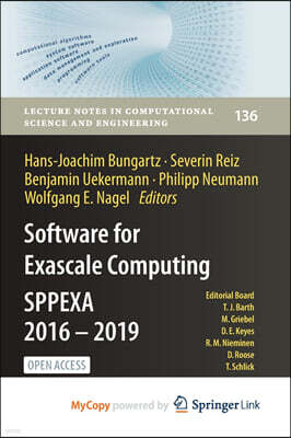 Software for Exascale Computing - SPPEXA 2016-2019
