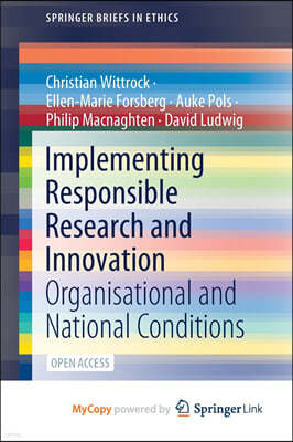 Implementing Responsible Research and Innovation