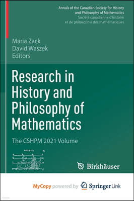 Research in History and Philosophy of Mathematics