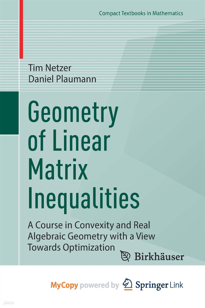 Geometry of Linear Matrix Inequalities