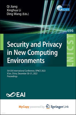Security and Privacy in New Computing Environments