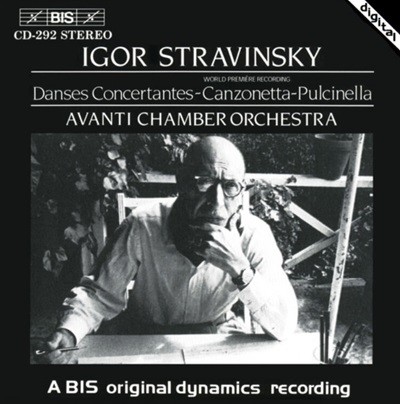 스트라빈스키 (Igor Stravinsky) : Played By Avanti -사라스테 (Jukka Pekka Saraste) (Sweden발매)