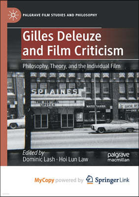 Gilles Deleuze and Film Criticism