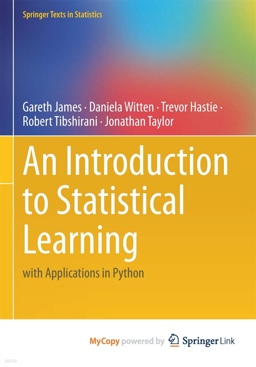 An Introduction to Statistical Learning