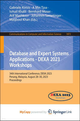Database and Expert Systems Applications - DEXA 2023 Workshops