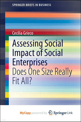 Assessing Social Impact of Social Enterprises