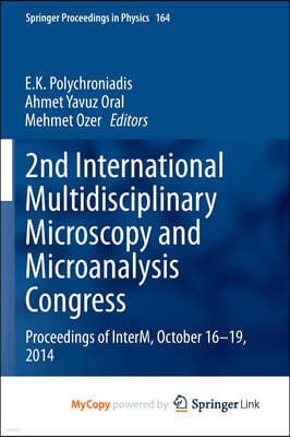 2nd International Multidisciplinary Microscopy and Microanalysis Congress