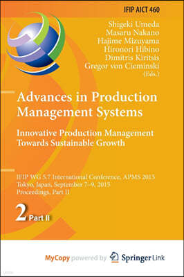 Advances in Production Management Systems