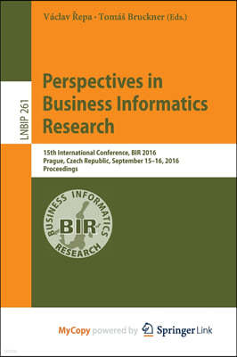 Perspectives in Business Informatics Research