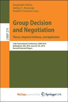 Group Decision and Negotiation