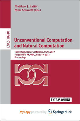 Unconventional Computation and Natural Computation