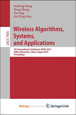 Wireless Algorithms, Systems, and Applications