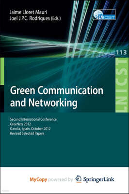 Green Communication and Networking