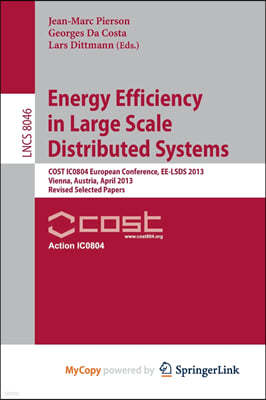 Energy Efficiency in Large Scale Distributed Systems