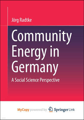 Community Energy in Germany