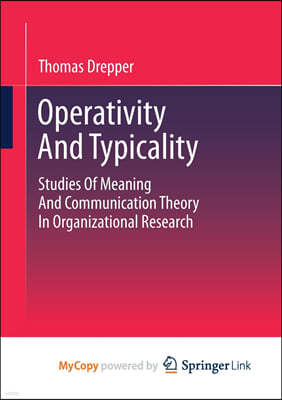 Operativity And Typicality