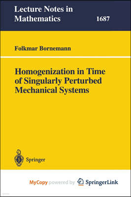 Homogenization in Time of Singularly Perturbed Mechanical Systems
