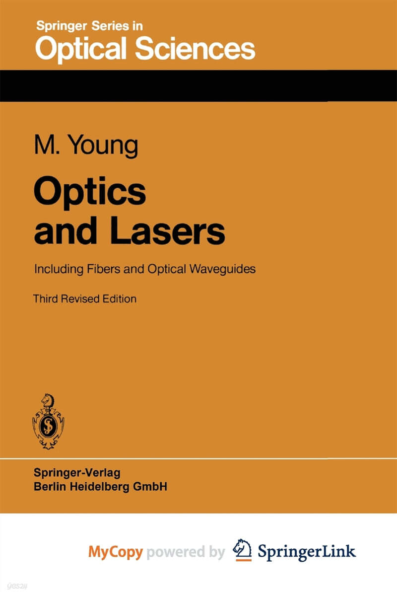 Optics and Lasers | Matt Young | Springer Nature B.V. - 예스24
