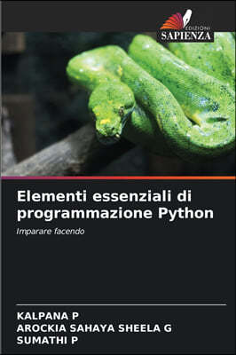 Elementi essenziali di programmazione Python