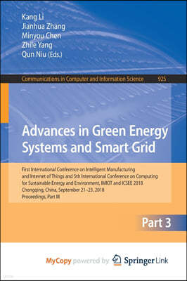 Advances in Green Energy Systems and Smart Grid