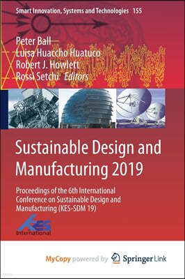 Sustainable Design and Manufacturing 2019