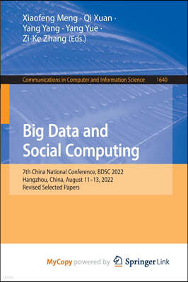 Big Data and Social Computing