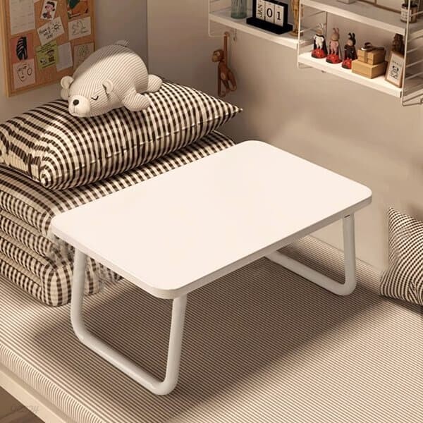 원목 사각 좌식 접이식테이블 거실 침대 식탁 다용도 폴딩 미니 책상 WD53