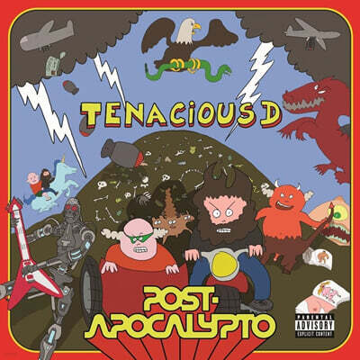 Tenacious D — Post-Apocalypto 앨범 커버