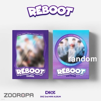 [미개봉/주로파] DKZ 디케이지 REBOOT 미니앨범 2집